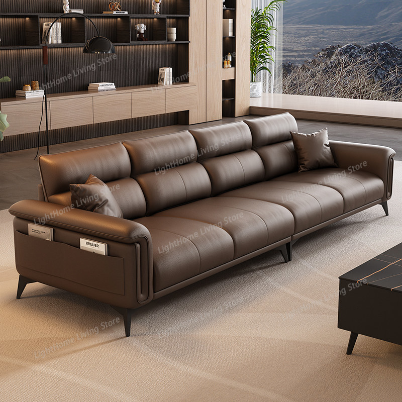 Office Furniture Luxury - Modern Luxury Artificial Leather Office Sofa