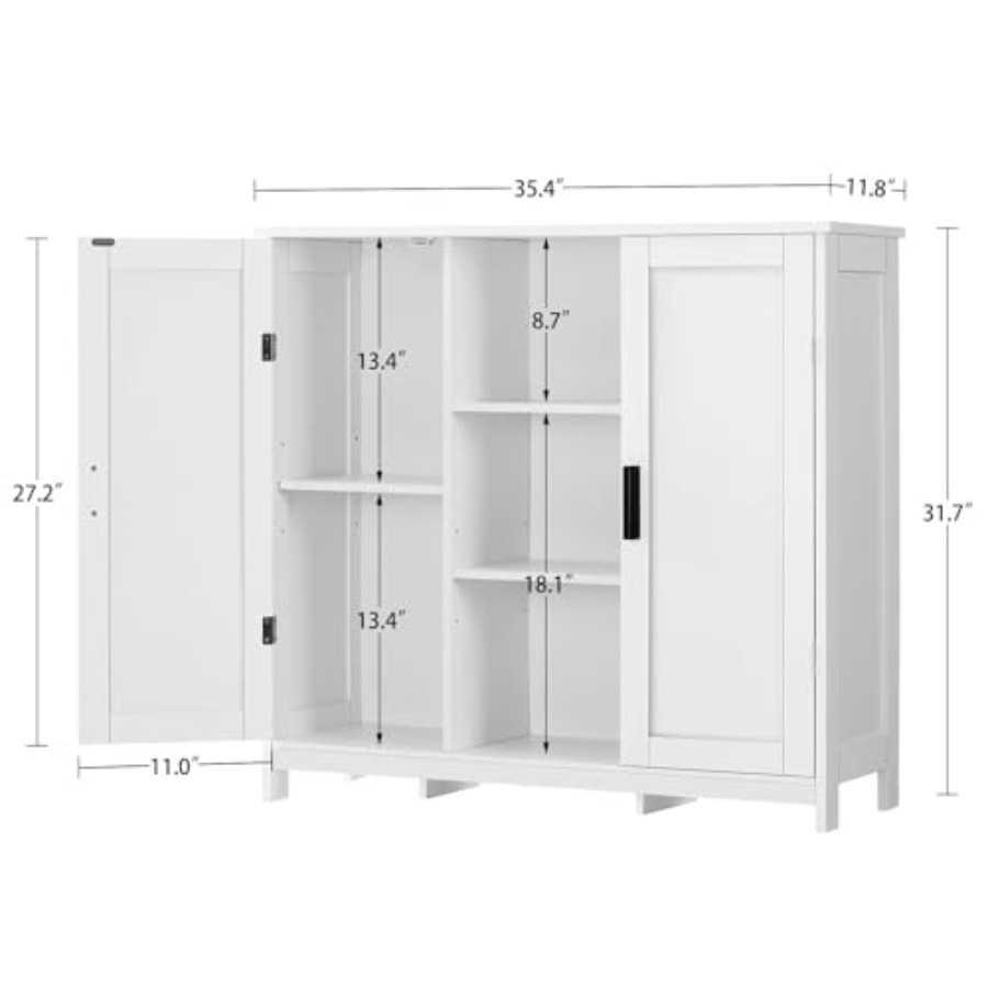 Storage Cabinet with 2 Doors a – обзор и цена Credenza Office Storage
