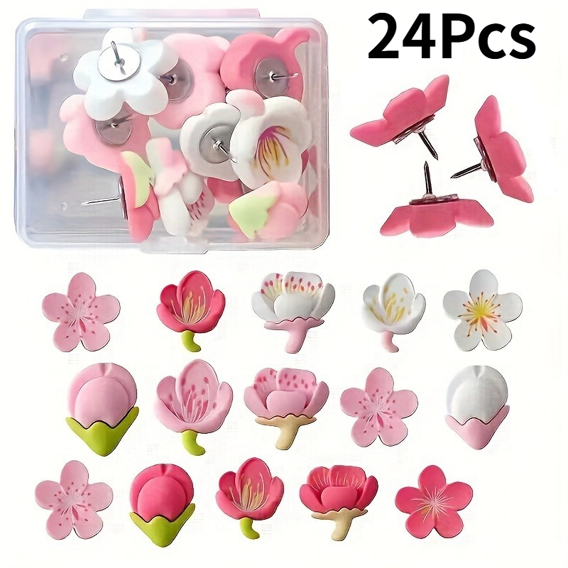 24Pcs/set Push Pins Home Decor – обзор и цена Office Furniture Online