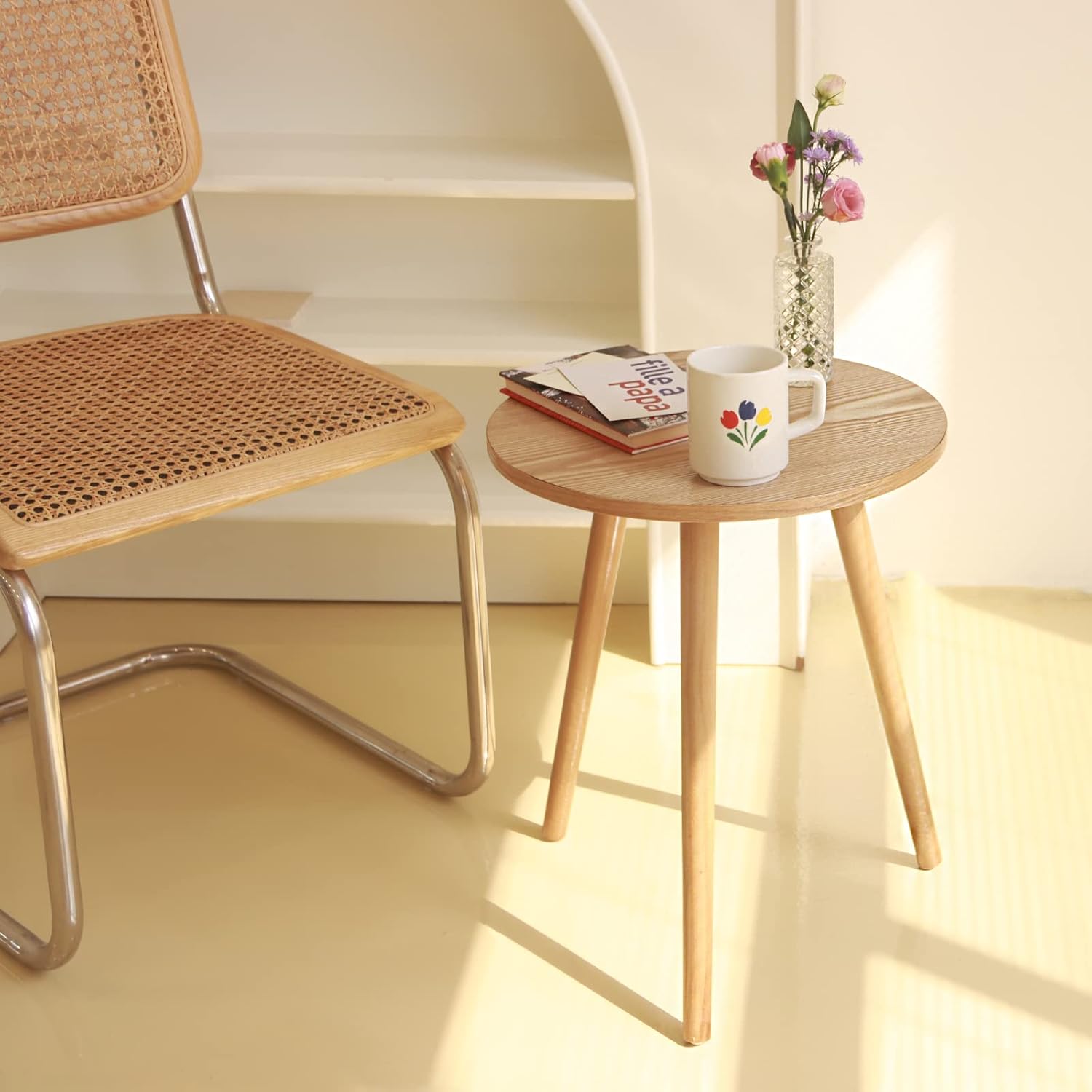 Side Table Round, Small Accent – обзор и цена Office Furniture For Small Spaces