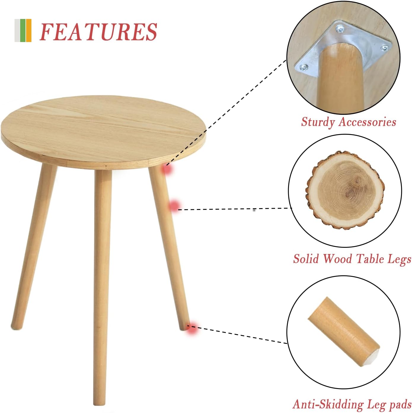 Side Table Round, Small Accent – обзор и цена Office Furniture For Small Spaces