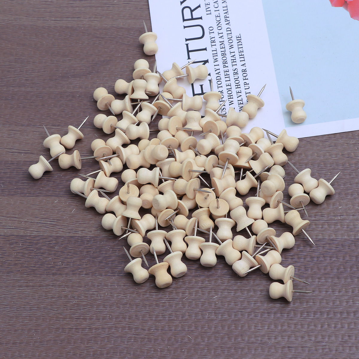 100Pcs Wood Pushpin Star Decor – обзор и цена Office Furniture Online