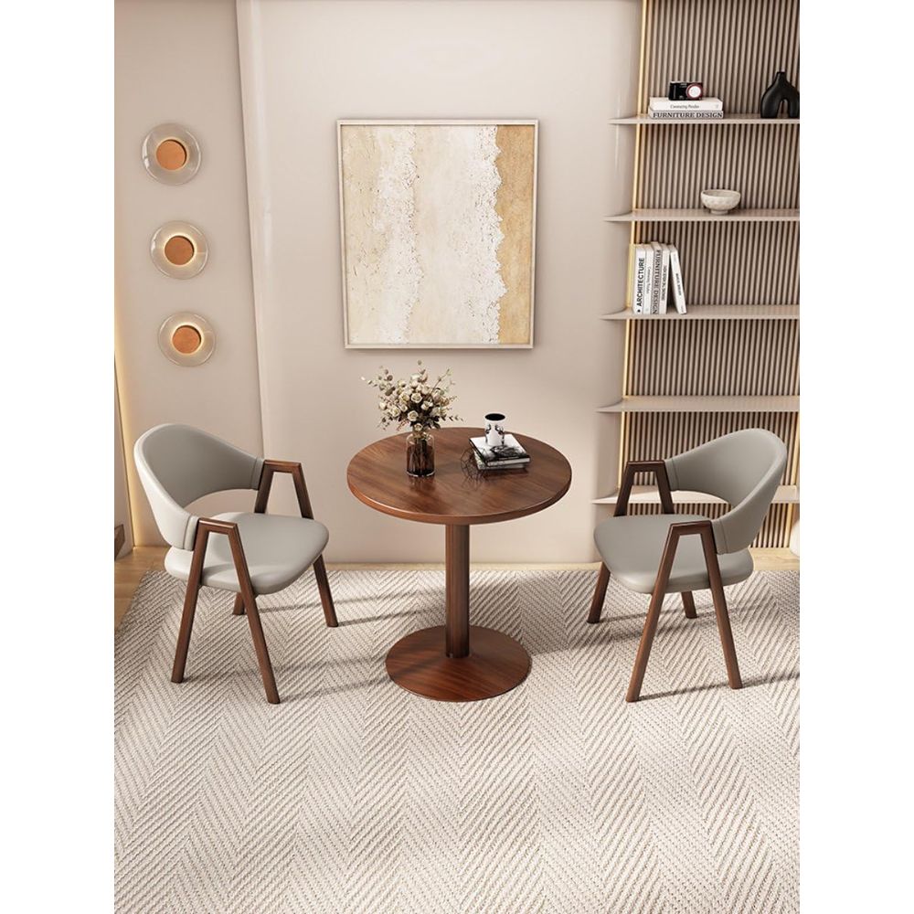 Round Retion Desk with 2 Chair – обзор и цена Office Furniture For Small Spaces