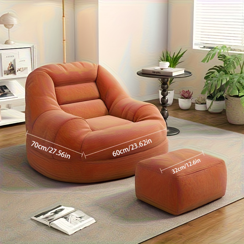 Lazy tatami sofa and footstool – обзор и цена Office Furniture For Small Spaces