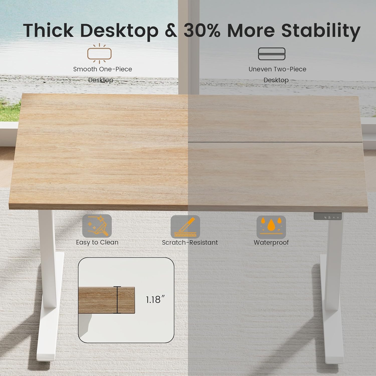 Electric Standing Desk with St – обзор и цена Credenza Office Storage