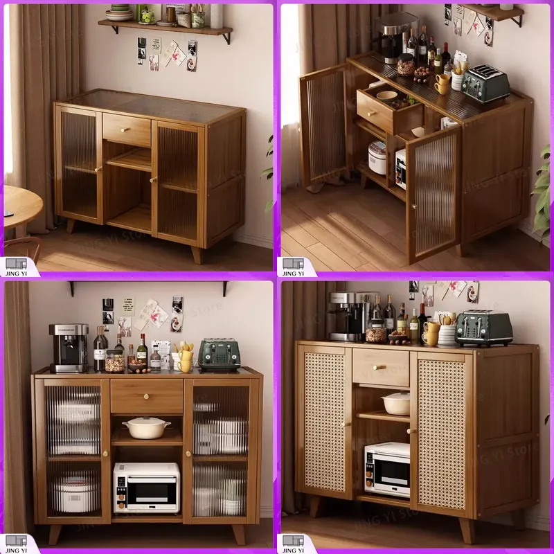 Wooden Kitchen Cabinet Buffet  – обзор и цена Credenza Office Storage