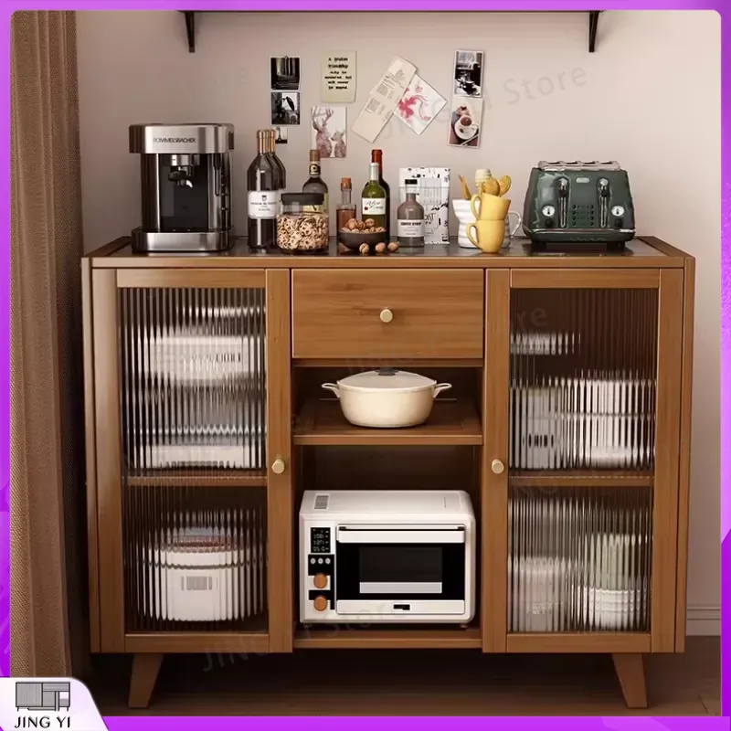Wooden Kitchen Cabinet Buffet  – обзор и цена Credenza Office Storage
