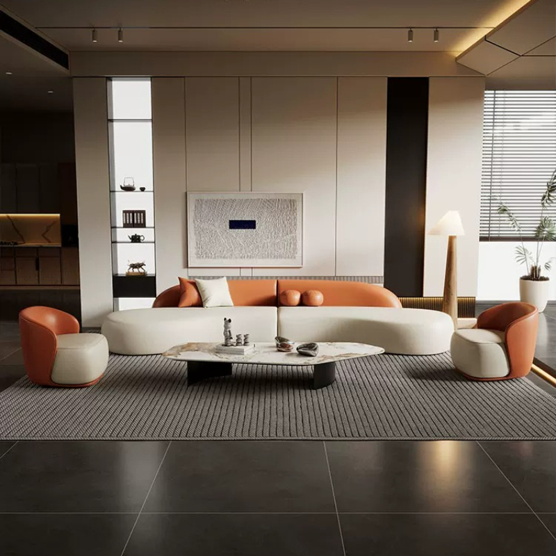 Italian Luxury Curved Sofa Mod – обзор и цена Office Furniture Luxury