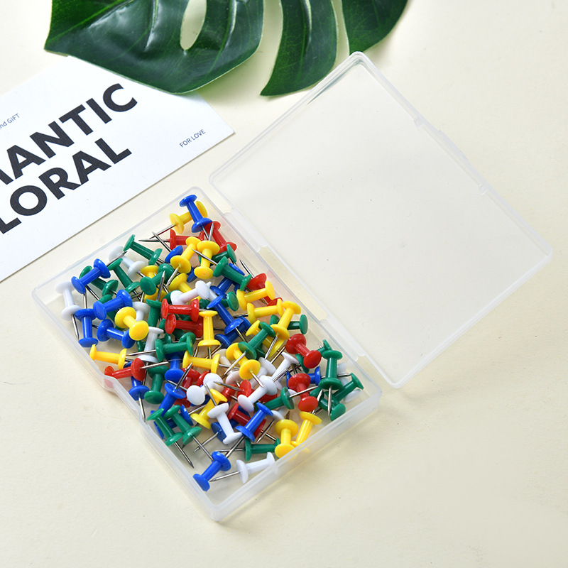 100pcs/box Multicolor Push Pin – обзор и цена Office Furniture Online