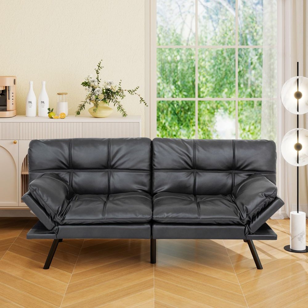 Convertible Sofa Bed with Adju – обзор и цена Office Furniture For Small Spaces
