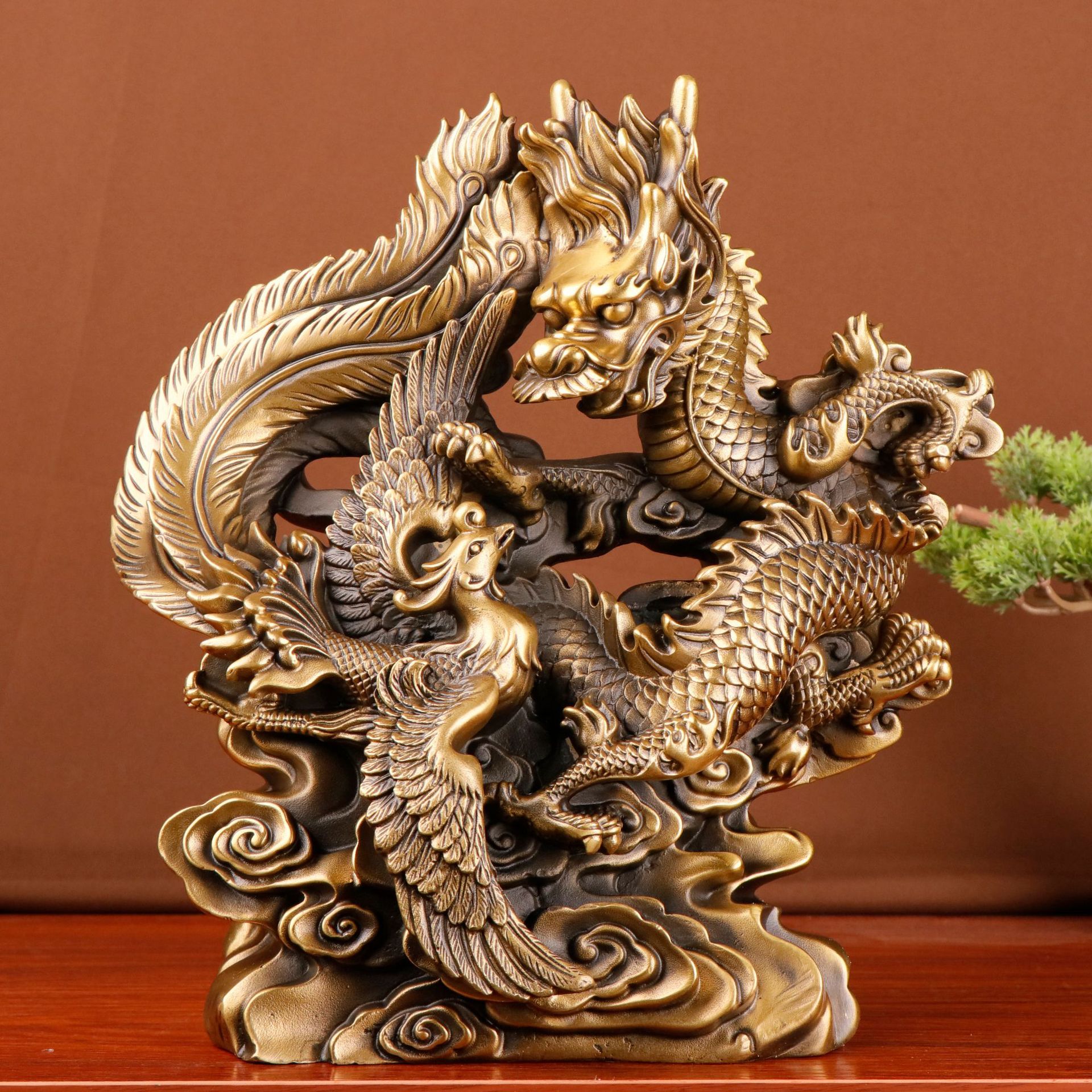 Large Bronze Dragon Phoenix St – обзор и цена Office Furniture Phoenix