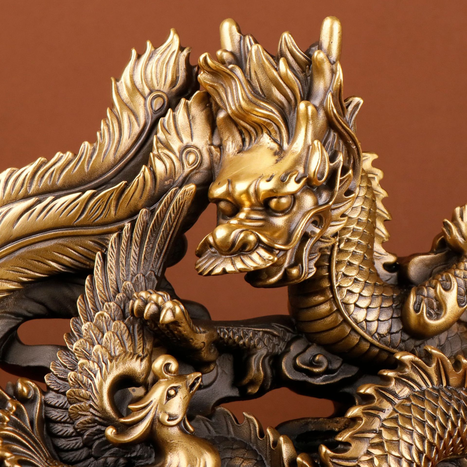Large Bronze Dragon Phoenix St – обзор и цена Office Furniture Phoenix
