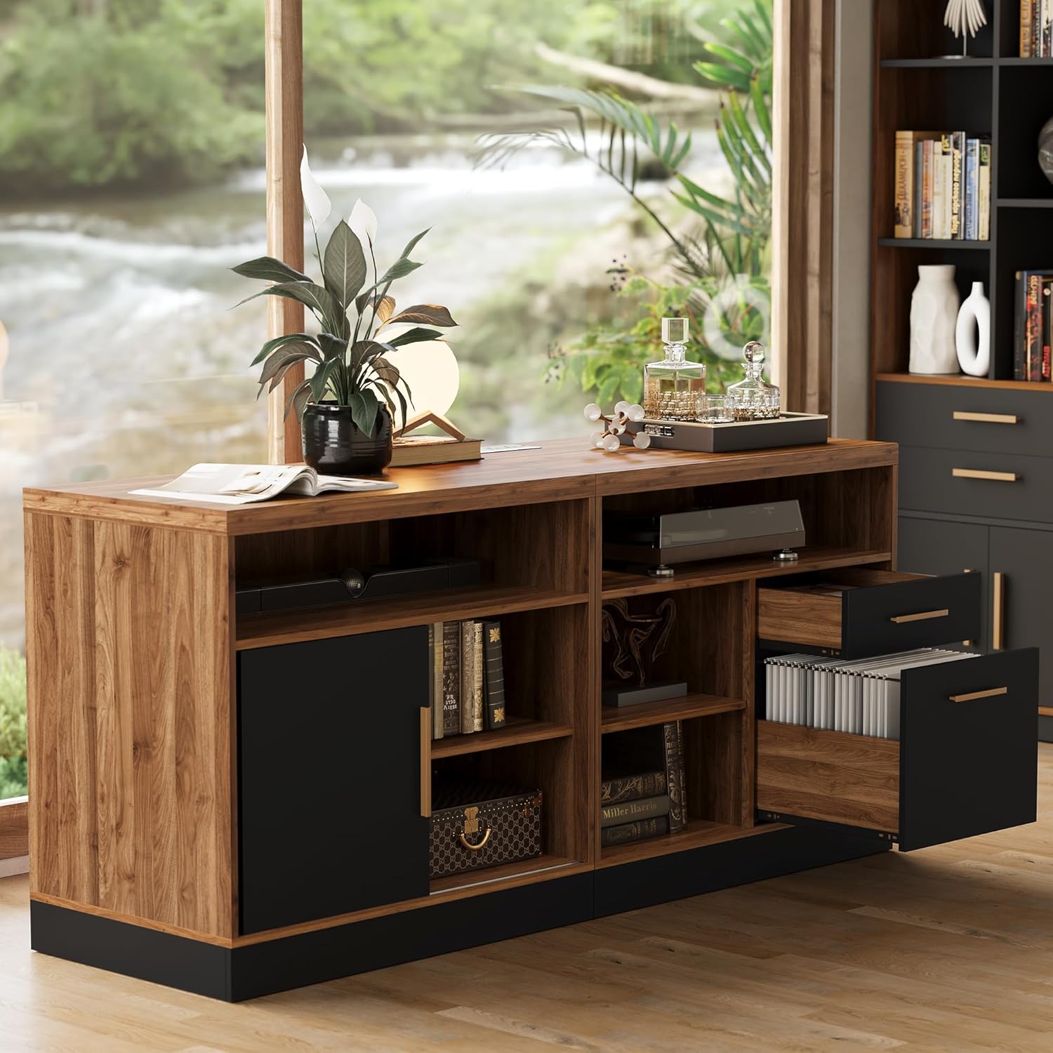 Lateral File Cabinet Lock 2 Dr – обзор и цена Credenza Office Storage