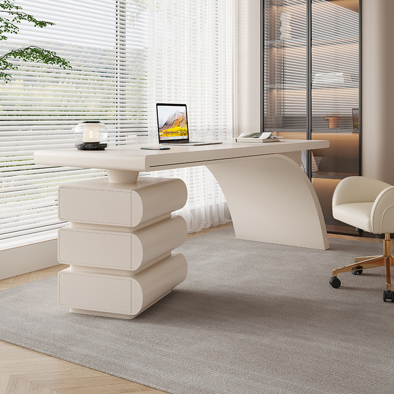 Cream French Light Luxury Offi – обзор и цена Office Furniture Online