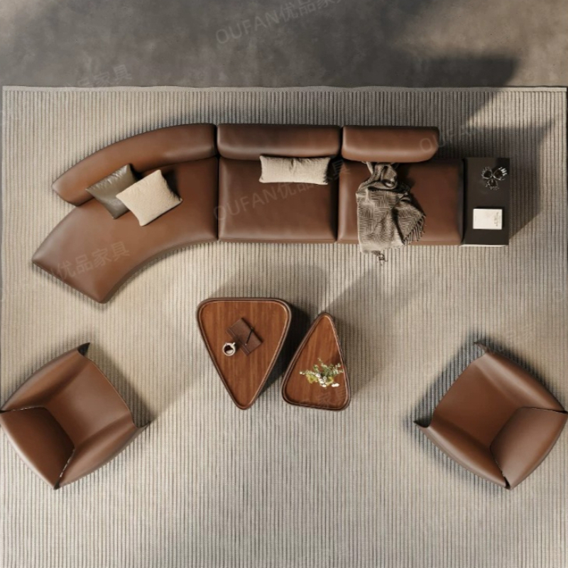 Modern Luxury Curved Sofa Nord – обзор и цена Office Furniture Luxury