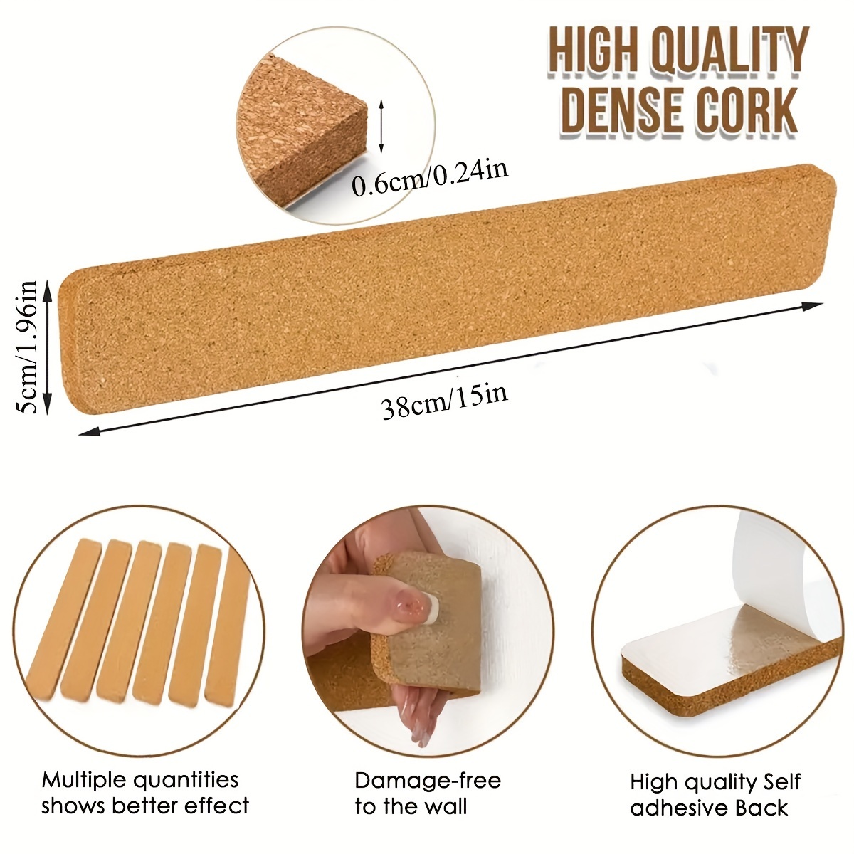 Long Cork Board Strips, Cork F – обзор и цена Office Furniture Online